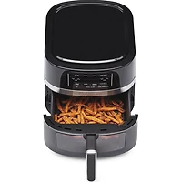4.5 Quart Basket Air Fryer - Black