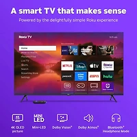 inch Class Plus Series 4K QLED Mini-LED Smart TV