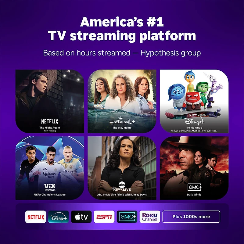 75 inch Class Select Series 4K LED Smart TV