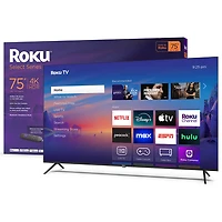 75 inch Class Select Series 4K LED Smart TV