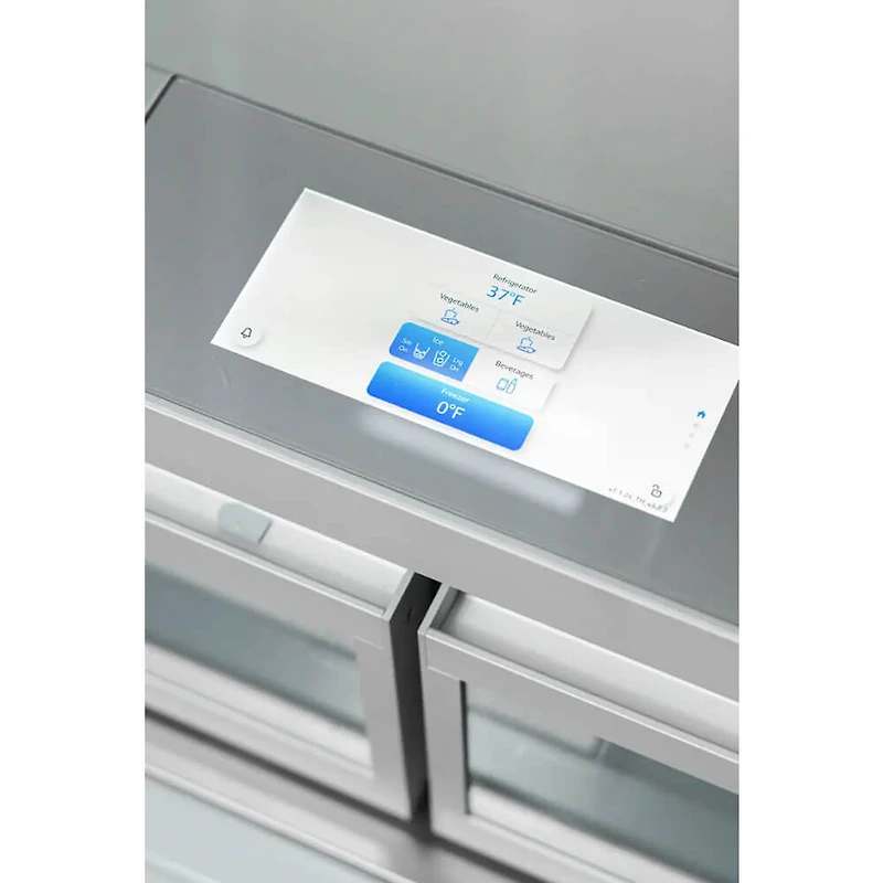 18.8 Cu. Ft. Stainless Bottom Freezer Built-In Smart Refrigerator