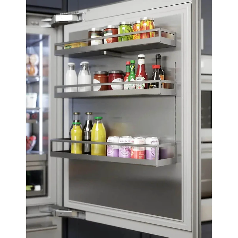 18.8 Cu. Ft. Stainless Bottom Freezer Built-In Smart Refrigerator