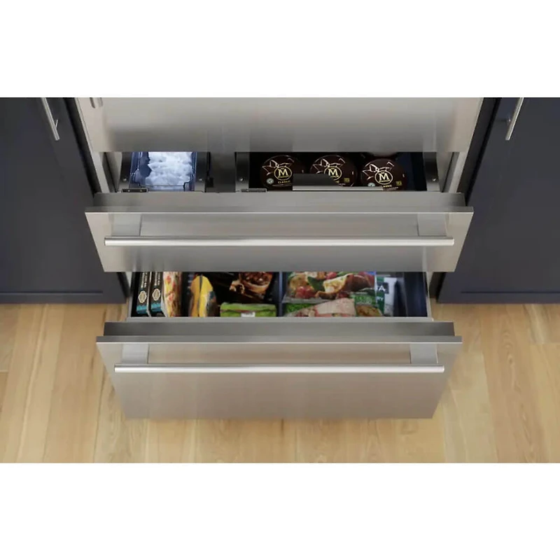 18.8 Cu. Ft. Stainless Bottom Freezer Built-In Smart Refrigerator