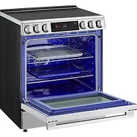 6.3 Cu. Ft. Stainless Slide-In Convection Smart Electric Range