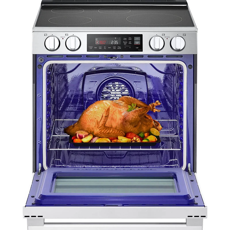 6.3 Cu. Ft. Stainless Slide-In Smart Induction and Convection Range