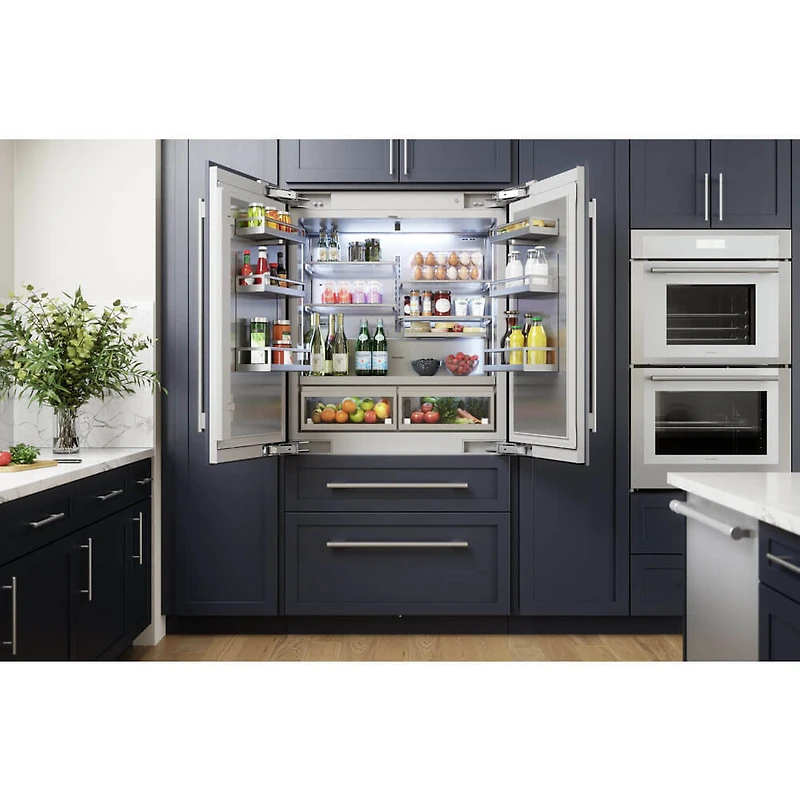 23.1 Cu. Ft. Panel Ready Built-In French Door Smart Refrigerator