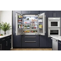 23.1 Cu. Ft. Panel Ready Built-In French Door Smart Refrigerator