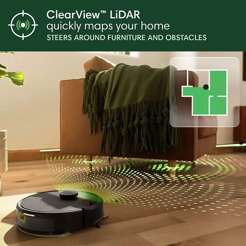 Roomba 105 Combo Robot Vacuum and Mop Robot Vacuum - Black