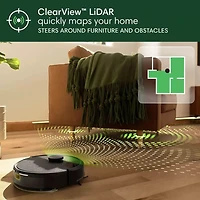 Roomba 105 Combo Robot Vacuum and Mop Robot Vacuum - Black