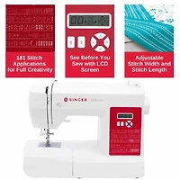  Brilliance Plus Sewing Machine with Extension Table 