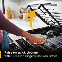 5 Cu. Ft. Stainless Slide-In Smart Gas Range with Air Fry