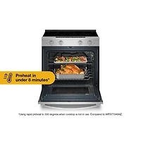 5.3 Cu. Ft. Stainless Slide-In Smart Electric Convection Range