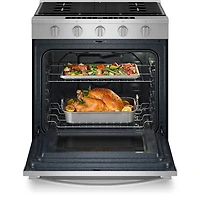 5 Cu. Ft. Stainless Slide-In Smart Gas Range with Air Fry
