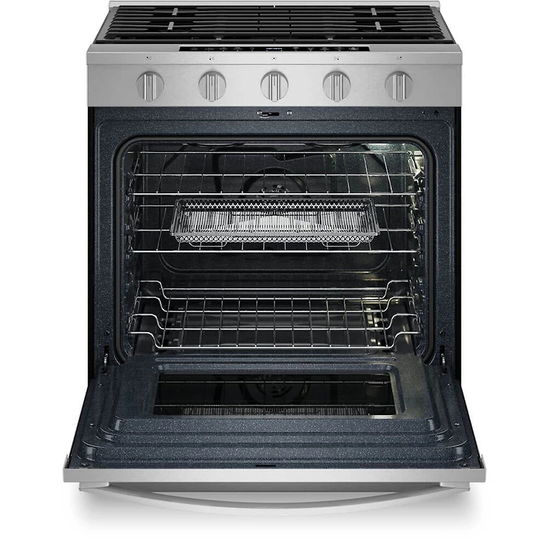 5 Cu. Ft. Stainless Slide-In Smart Gas Range with Air Fry