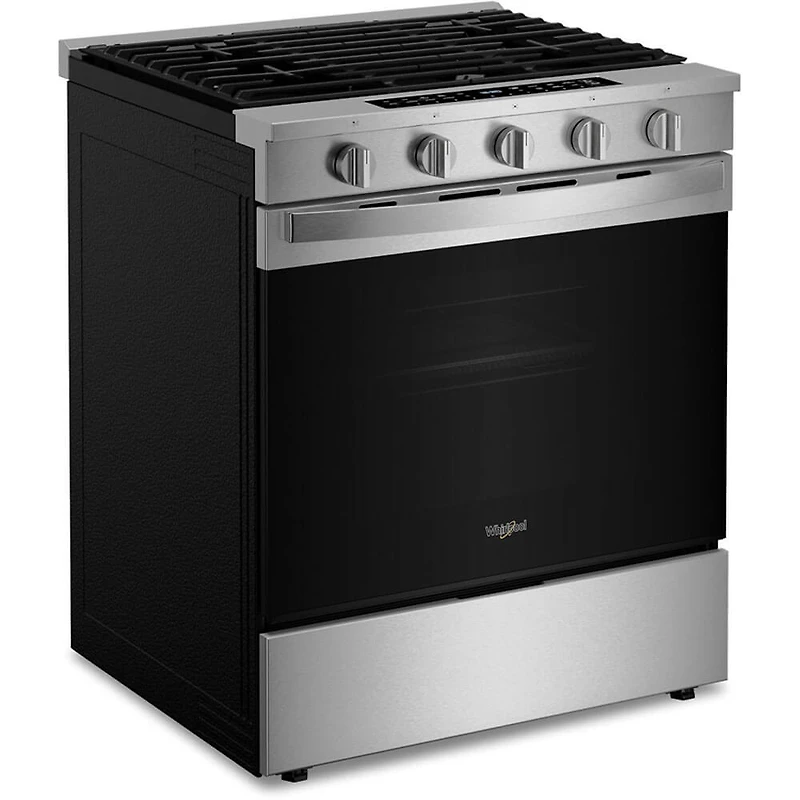 5 Cu. Ft. Stainless Slide-In Smart Gas Range with Air Fry