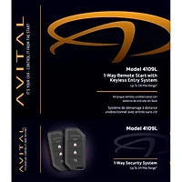 1-Way Remote Start System with Car Alarm