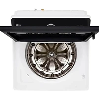 5.5 Cu. Ft. White Top Load Washer with AI Sensor Dry