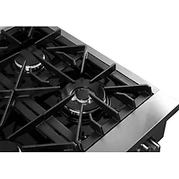 36 inch Stainless 6 Burner Gas Cooktop