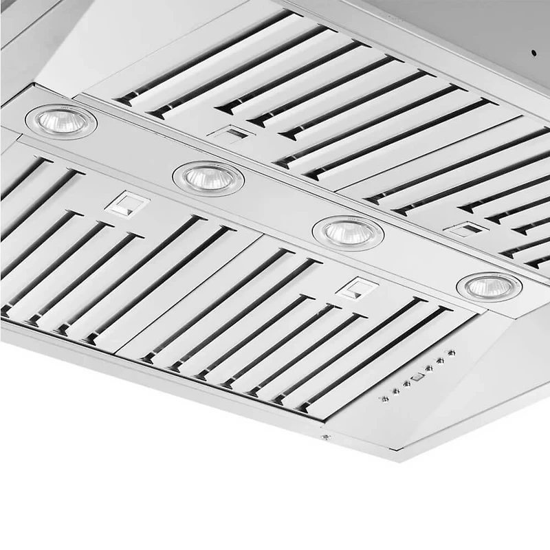 36 inch Stainless Insert Mount Range Hood