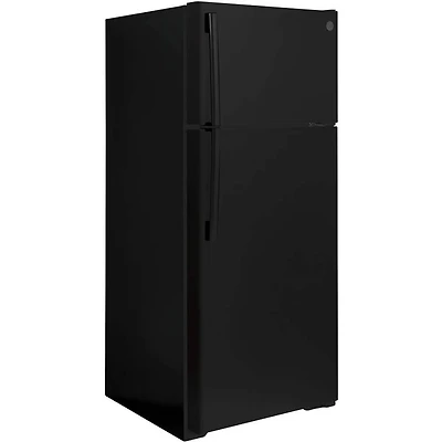 17.5 Cu. Ft. Black Top Freezer Refrigerator