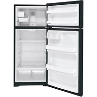 17.5 Cu. Ft. Black Top Freezer Refrigerator