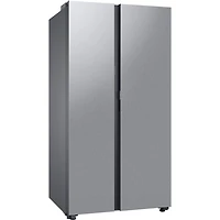 22.6 Cu. Ft. Bespoke AI Stainless Side-by-Side Counter Depth Smart Refrigerator