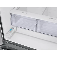 22 Cu. Ft. Stainless 3-Door French Door Smart Refrigerator