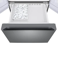 22 Cu. Ft. Stainless 3-Door French Door Smart Refrigerator