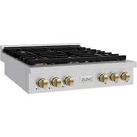 36 inch Autograph Edition Paramount Series Stainless 6 Burner Gas Cooktop