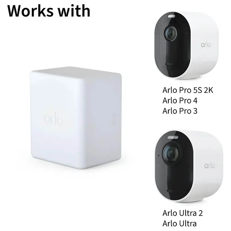 Gen5 Standard Battery for Select Security Cameras - White