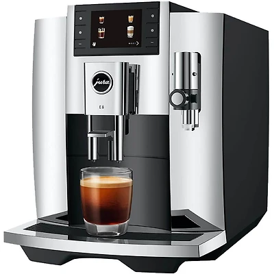 E8 Automatic Coffee Machine - Chrome - Certified Factory Refurbished