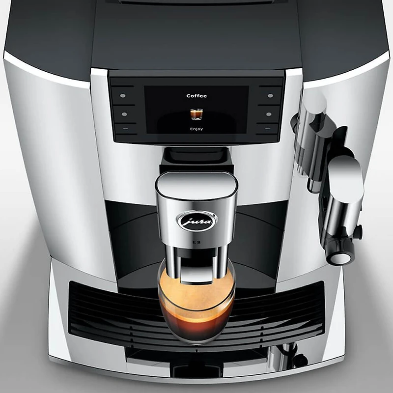 E8 Automatic Coffee Machine - Chrome - Certified Factory Refurbished