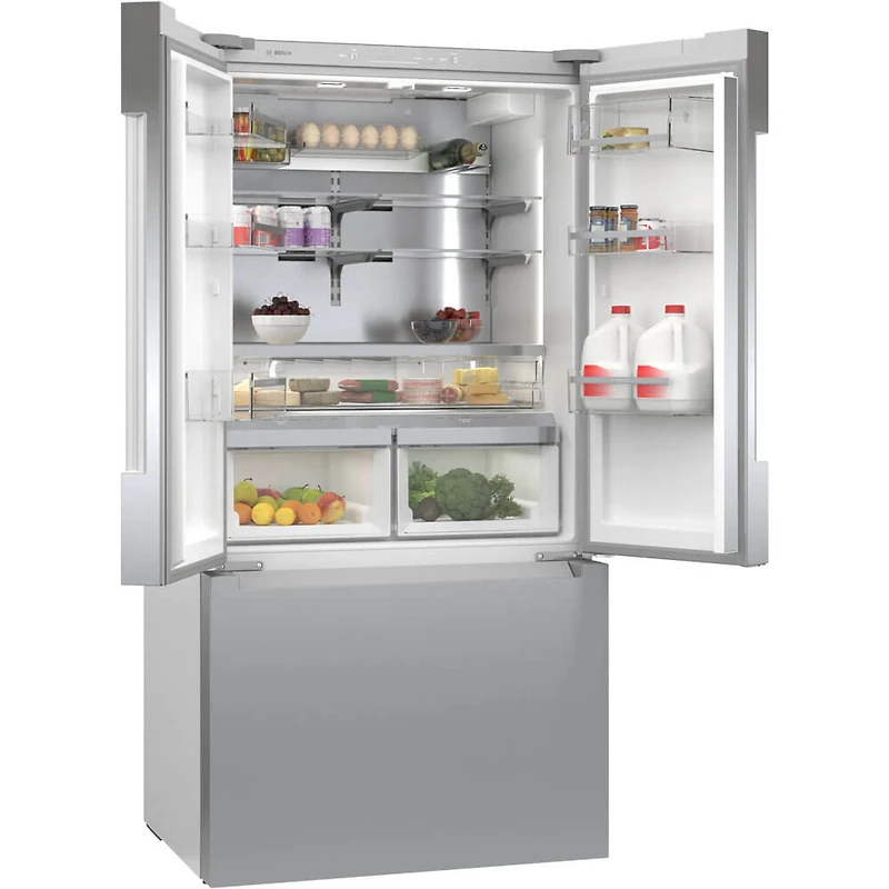 20.8 Cu. Ft. 800 Series Stainless Counter-Depth French Door Smart Refrigerator
