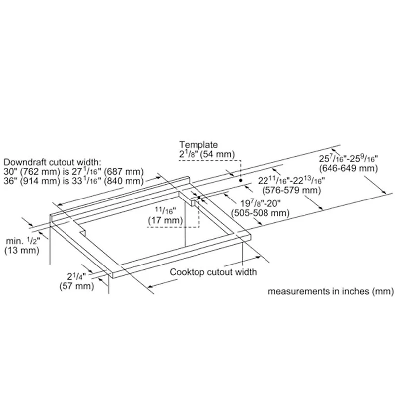 36 inch Stainless Retractable Downdraft Ventilation Range Hood