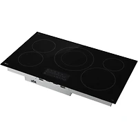 36 inch Black 5 Element Smart Smoothtop Cooktop
