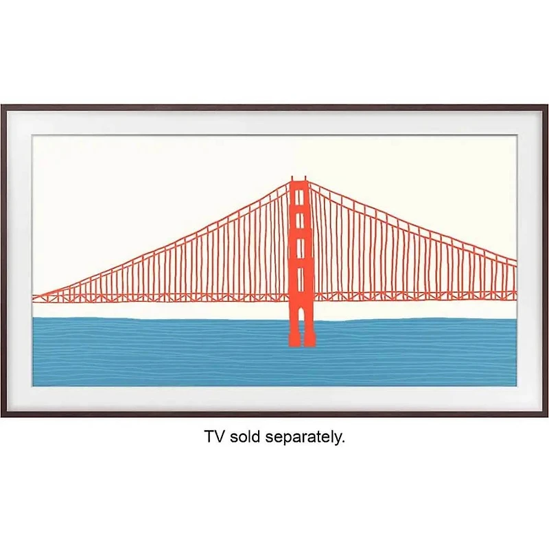 55 inch The Frame Customizable Bezel - Modern White