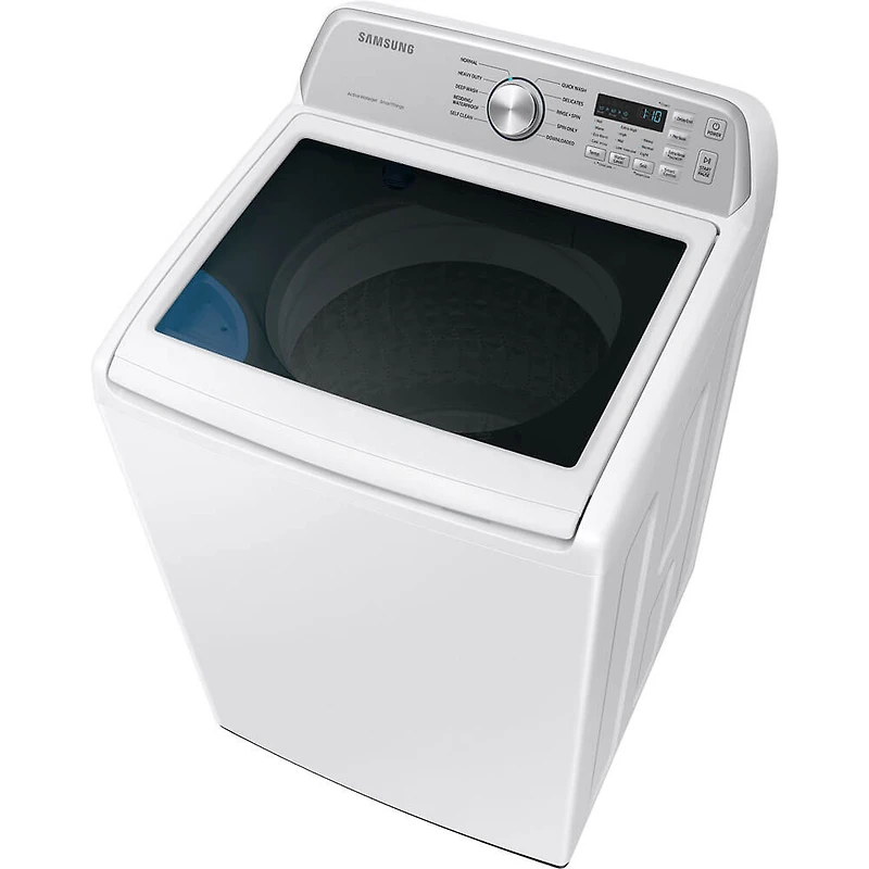 4.7 Cu. Ft. White Top Load Large Capacity Smart Washer