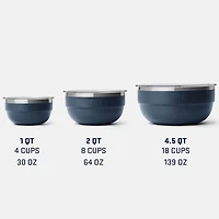 Rambler 2 Qt. Insulated Bowl With Lid - Black Forest