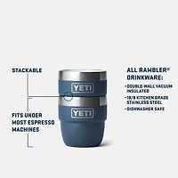 Rambler 4 oz. Espresso Stackable Cup 2 Pack - Cherry Blossom