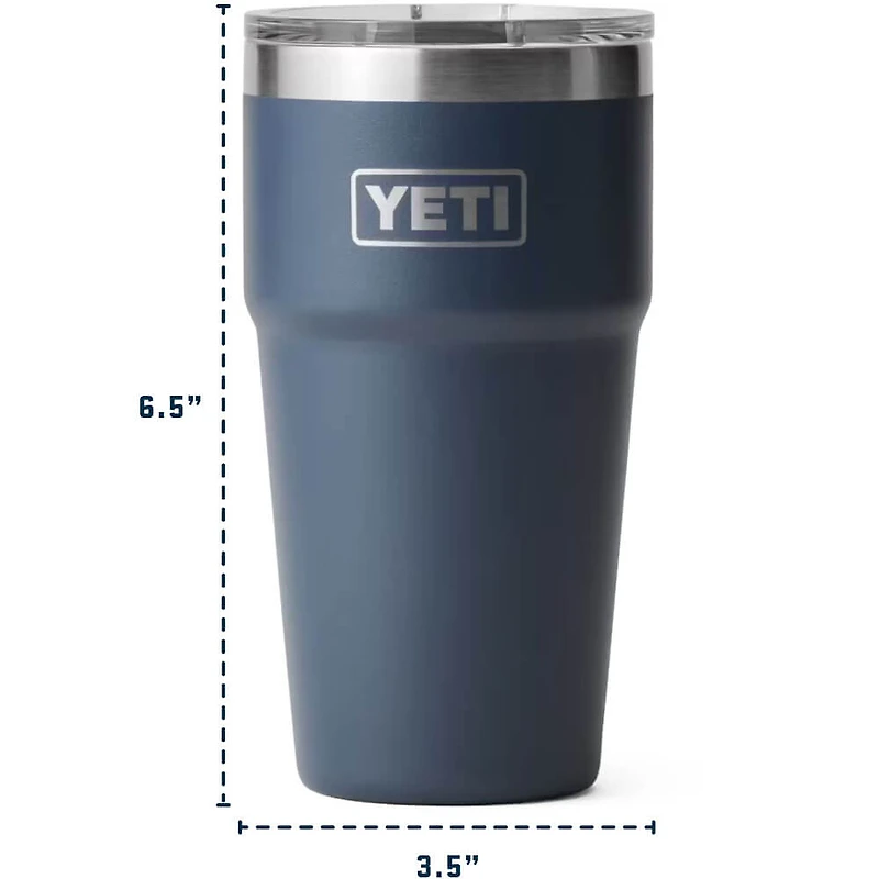 Rambler 20 oz. Stackable Cup with Magslider Lid - Moon Dust