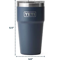 Rambler 20 oz. Stackable Cup with Magslider Lid - Moon Dust