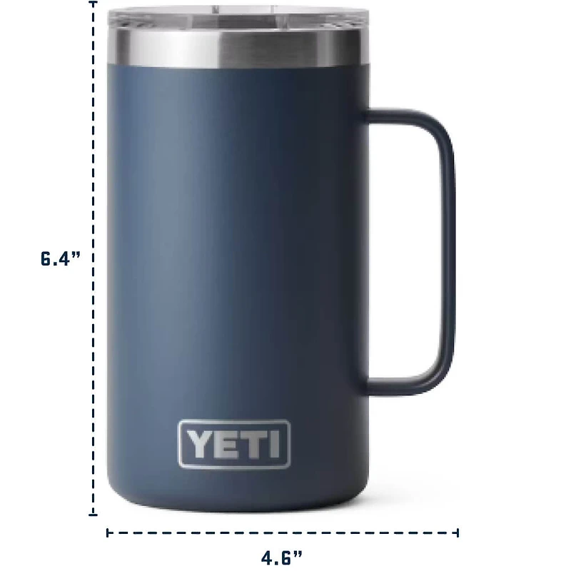 Rambler 24 oz. Mug with MagSlider Lid - Black Forest