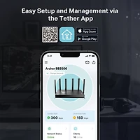 Archer Dual-Band Wi-Fi 7 Router - 6.5Gps