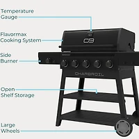 Performance Series FlavorMax 5-Burner Gas Grill - Black