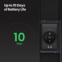 Helio Strap Fitness Tracker - Black