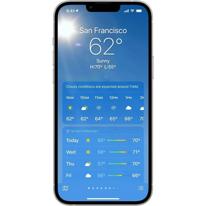 iPhone 13 Pro 128GB Unlocked Smart Phone - Gray - Certified Recertified