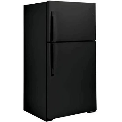 21.9 Cu. Ft. Black Top Freezer Refrigerator 