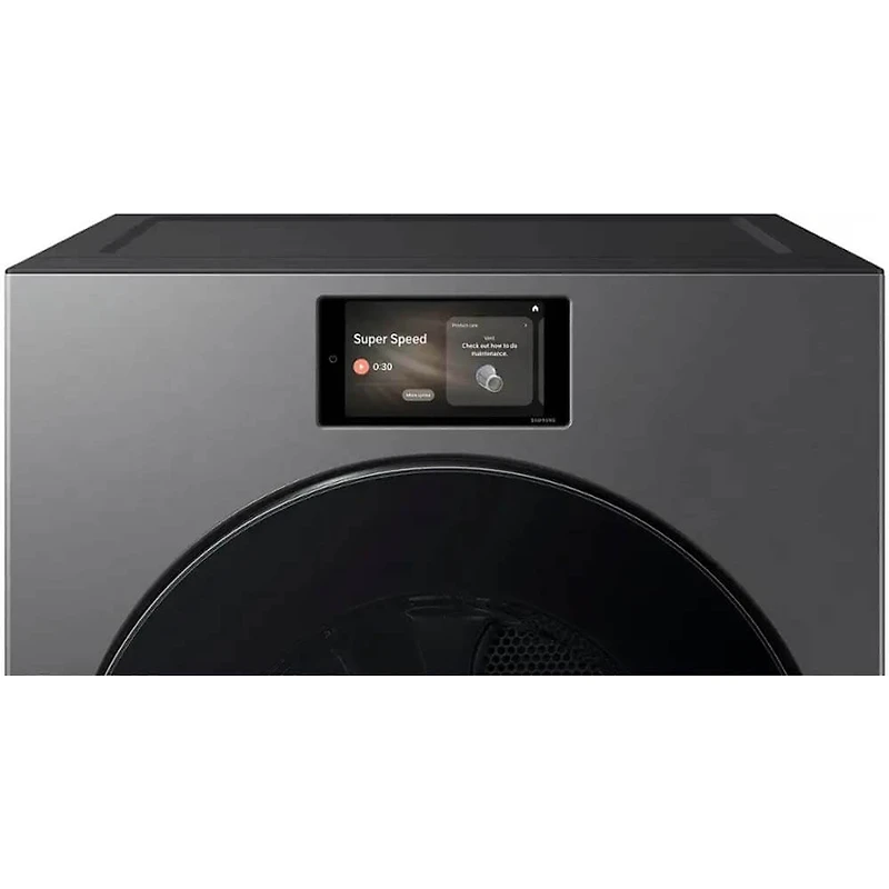 7.6 Cu. Ft. Bespoke AI Front Load Dark Steel Electric Dryer 