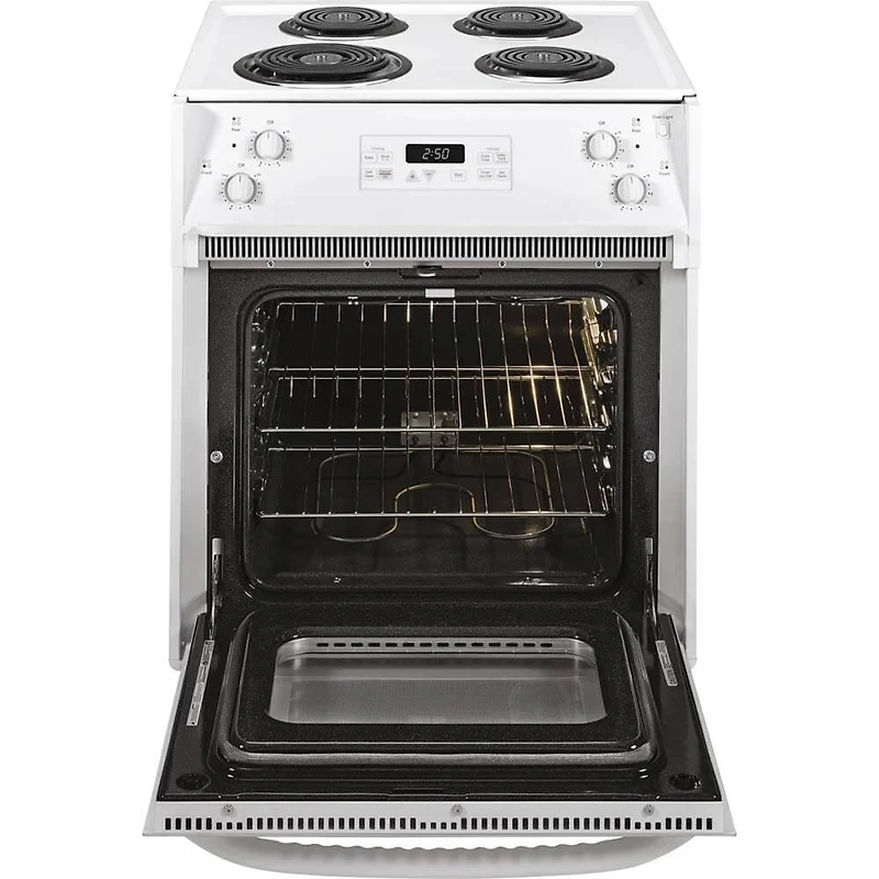 3 Cu. Ft. Drop-in White Electric Range 