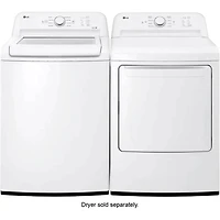 4.3 Cu. Ft. White High-Efficiency Top Load Smart Washer